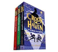Crookhaven Series Collection by J.J. Arcanjo (3 Books Set): The School for Thieves, The Forgotten Maze, The Island Heist