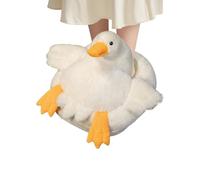 Croovepi Coussin chauffant pour pieds | Chauffe-pieds en forme de cygne silencieux, température réglable pour se reposer, chaise, lit, camping, bibliothèque, spa, bureau