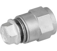 Croozer - Adaptateur pour écrou d'axe - M10 x 1 - silver ii