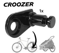 Croozer Click Attelage Remorque Vélo Pour Kid Plus Dès 2016, Cargo Dog 2014 Noir