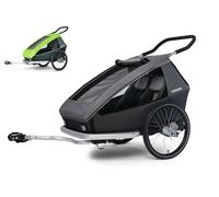 Croozer Remorque À Vélo Buggy Kid Keeke 2 + Housse De Pluie