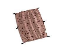 Croozer, Sonnenschutz Double Red Patterned, Parasole, Vert, Unisexe-Adulte