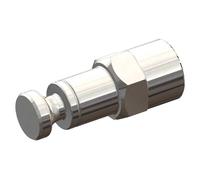 Croozer Xl M10 X 1 Shaft Nut Coupling Argenté Silver