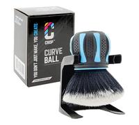 CROP Brosse Curveball Auto - Kit Nettoyage Auto intérieur et extérieur - Brosse Detailing avec poignée Ergonomique