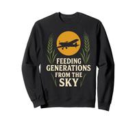 Crop Duster AG Pilot Agricultural Aviation Aerial Applicateur Sweatshirt