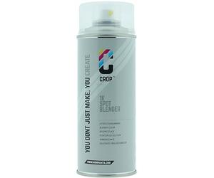 CROP Spray diluant de retouche - Blending thinner 400 ml - Bombe peinture aérosol pour retouche auto - Transparent - Pour peintures 1K et vernis 2K - Fusion sans démarcation