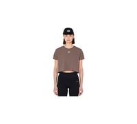 Crop top circle smooth operator 2 0 marron femme