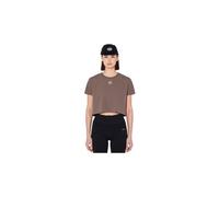 Crop top circle smooth operator 2 0 marron femme