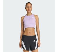 Crop top de running poche gel Adizero