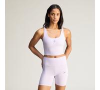 Adidas by Stella McCartney - Yoga Crop Top - Femme - Tops - Violet - Taille: 40 FR