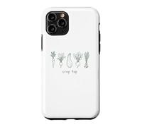 Crop Top Funny Jardinage Pun Légumes Art Coque pour iPhone 11 Pro