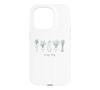 Crop Top Funny Jardinage Pun Légumes Art Coque pour iPhone 15 Pro