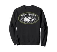 Crop Top Funny Jardinage Pun Légumes Lover Sweatshirt