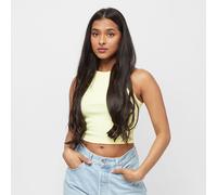 Cropped Rib Top jaune M