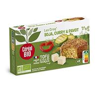 CROQ SOJA CURRY PAVOT 200G, CEREAL BIO, LOT DE 4