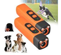 Croqpatte Anti Aboiement, Stop-Croq RéPulseur à Ultrasons pour Chiens, Stop aboiement Chien, Calmez Les aboiements Tout en Douceur, en Une Pression (2pcs)