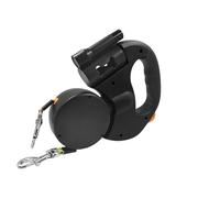 croqpatte Laisse Tandem - Promener Deux Chiens Facilement Laisse rétractable pour Chien, 3 mètres avec système à Double Laisse et poignée Ergonomique, Durable et sécurisée