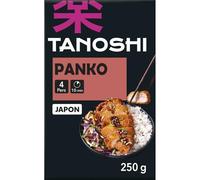 Croquant aérien et cuisson légère grâce à la chapelure Panko TANOSHI, format 250g pour 4 personnes - Lot de 4