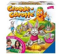 Croque carotte avec jeu de cartes inedit - course lapins parcours colline - nouvelle version fr - enfant - set jeu societe et carte