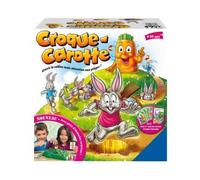 Croque Carotte avec Jeu de Cartes inedit - Course Lapins, Parcours Colline - Nouvelle Version française - Enfant - Set Jeu Societe et Carte
