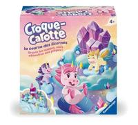 Ravensburger - Croque Carotte Licorne - Jeu de société basé sur Croque Carotte - Enfants et Parents - Jeu de Parcours Rigolo - 2 à 4 Joueurs à partir de 4 Ans - Mixte - 22798 - Version française