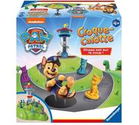 Ravensburger - Croque Carotte Pat'Patrouille - Jeu de Parcours Rigolo - Chase Quartier Général - 2 à 4 Joueurs - Dès 4 Ans - 22385 - Version Française