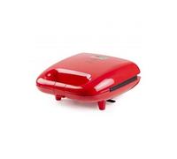 Gaufrier multifonctions 5 plaques 750 W Snack Party rouge Domo