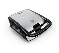 Tefal SW853D gaufrier et appareil à croque-monsieur 700 W Noir, Acier inoxydable