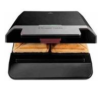 Croque-monsieur - 26800-56 - 750 W - Chauffage Rapide : 108 S - Anti-adhésif - Noir / acier Noir / Acier G