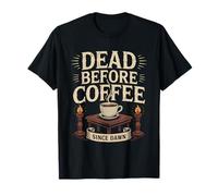 Croque Mort Crâne Directeur De Pompes Funèbres Café du T-Shirt