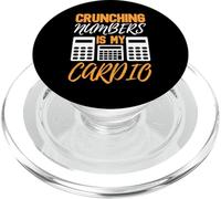 Croquer Les Chiffres, C'est Mon Design de Cardio PopSockets PopGrip pour MagSafe