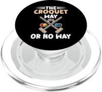 Croquet à la manière ou Pas du Croquet PopSockets PopGrip pour MagSafe