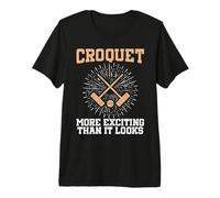 Croquet Plus Excitant qu'il n'y paraît Croquet T-Shirt Haut de Gamme