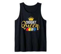 Croquet Queen - Jeu de pelouse Maillet Wicket Hoop Ball Débardeur