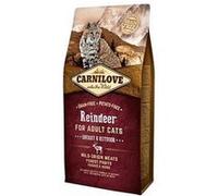 Carnilove Chat - Croquettes spécial Outdoor & Ennergy, sans Céréales ni Pommes de Terre - Renne - 2 Kg