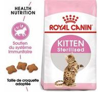 Royal Canin Kitten Sterilised | 400 g | Aliment complet pour chats | Spécialement conçu pour les chats castrés en pleine croissance, de 6 à 12 mois