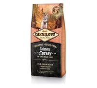 Carnilove Puppy Large Breed - Saumon et Dinde - sans céréales et sans Pommes de Terre
