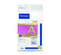 CROQUETTES CHAT VETERINARY HPM CAT A2 ALLERGY - VIRBAC 3 kg