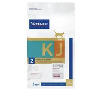 Croquettes Chat Veterinary Hpm Cat Kj2 Kidney Joint - Virbac 1,5 Kg