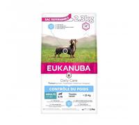 Croquettes - EUKANUBA - Chien Adult - Taille Small et Medium - Weight Control - 2,3kg