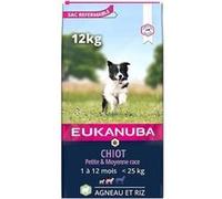 Eukanuba - Croquette Pour Chiots Petite et Moyenne Race - Digestion sensible - Agneau 2,5kg