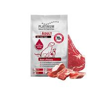 Croquettes - PLATINUM - Adult Beef + Potato - Saveur bœuf et pomme de terre - Alimentation équilibrée