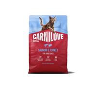 Croquettes pour chat - CARNILOVE - Saumon & Dinde 2 kg - Sans céréales - Adulte
