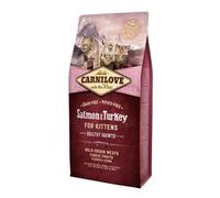 Croquettes pour chaton - CARNILOVE - Saumon et dinde - Sans céréales - 2 kg