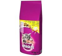 Croquettes pour chaton Whiskas 267261 - 14 kg - Nourriture sèche pour chaton - Marque WHISKAS