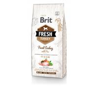 BRIT Fresh turkey with pea light fit & slim - Dinde fraîche & pois pour chiens peu actif ou en surpoids - 12 kg