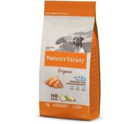 Croquettes pour Chien - Nature's Variety - Original Mini Adult - Sans Céréales - Saumon - 7 KG