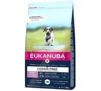 Croquettes pour Chiens - Eukanuba - Puppy & Junior Large - Grain Free - Poisson de Mer - 12 KG