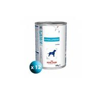 Croquettes royal canin veterinary diet hypoallergenic pour chiens 12 boîtes de 400 g
