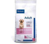 Croquettes - Virbac - HPM Chien Adulte Medium/Large - 16kg - Soutien musculaire - Haute tolérance digestive